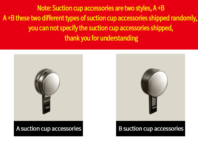 Wall Hook Rack Hanger Suction Cup Mounted