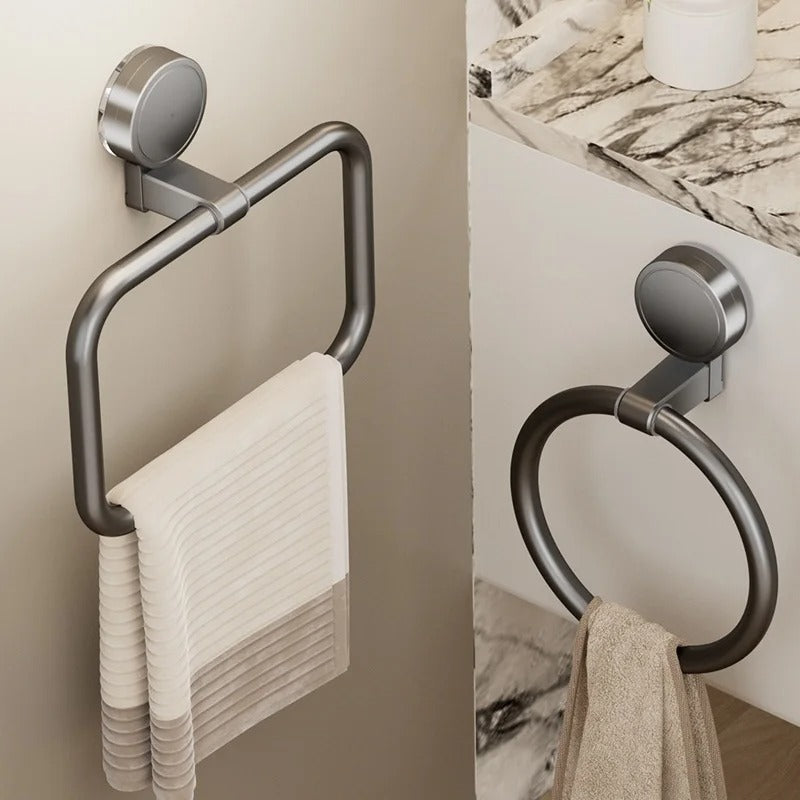 Towel Ring for Kitchen Bathroom Suction Cup Mounted