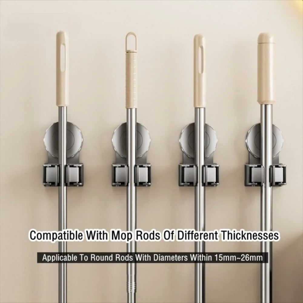 Suction Cup Mop and Broom Holder