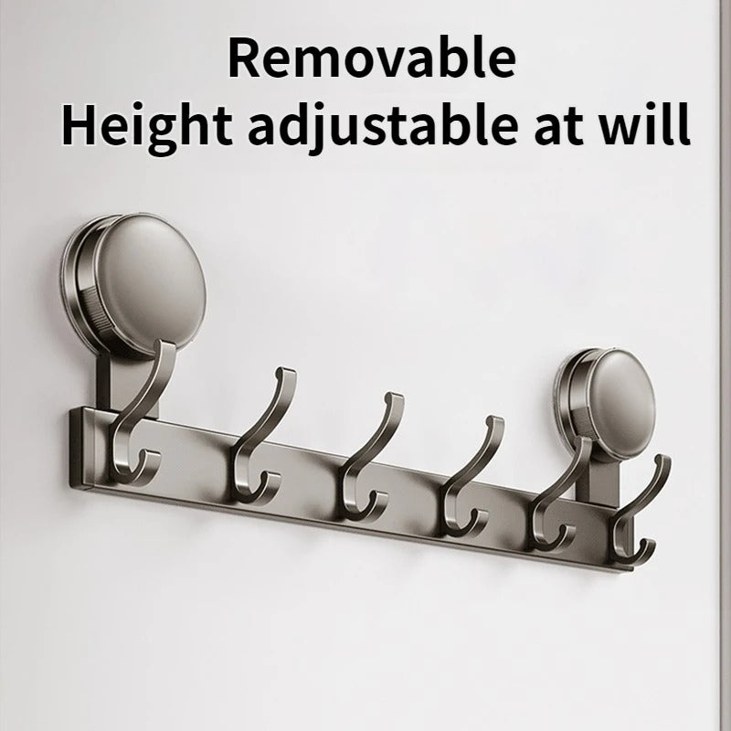 Wall Hook Rack Hanger Suction Cup Mounted