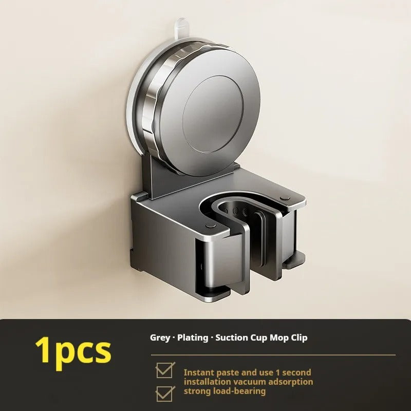 Suction Cup Mop and Broom Holder