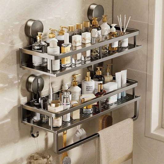 Bathroom Wall Shelf Suction Cup